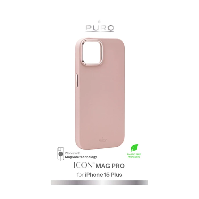 PURO ICON MAG PRO MagSafe Apple iPhone 15 Plus / 14 Plus (Rose)