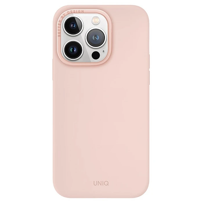 UNIQ Lino Hue Apple iPhone 15 Pro MagClick Charging blush pink