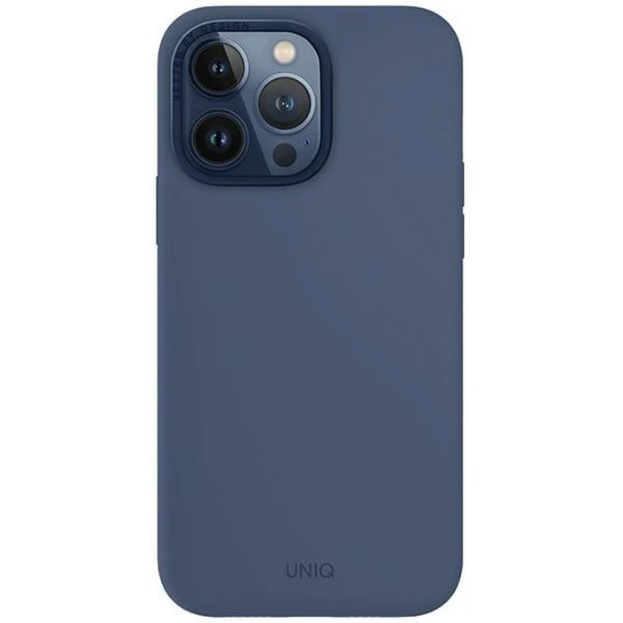 UNIQ Lino Hue Apple iPhone 15 Pro Max MagClick Charging navy blue