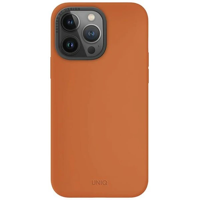 UNIQ Lino Hue Apple iPhone 15 Pro Max MagClick Charging sunset orange