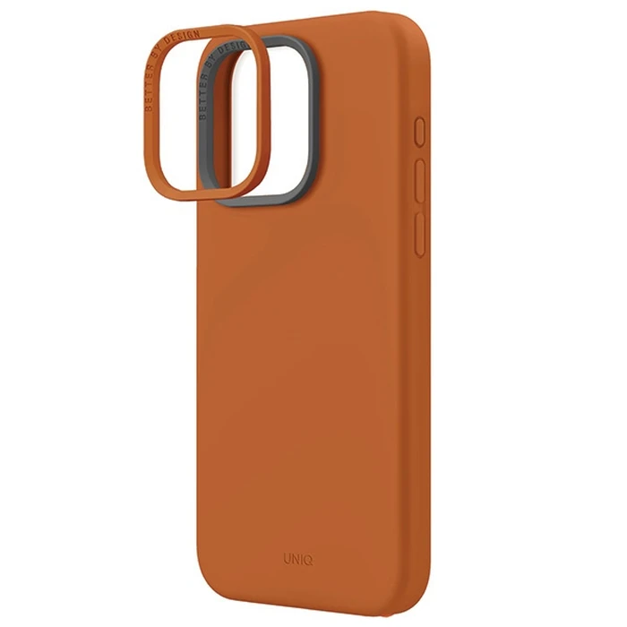 UNIQ Lino Hue Apple iPhone 15 Pro Max MagClick Charging sunset orange