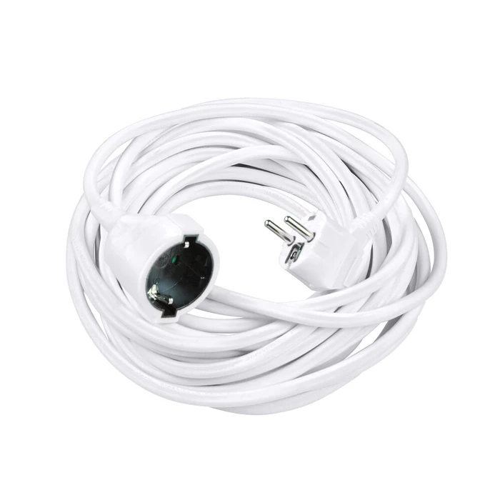 Technik Extension Cable 10m 1-Socket 3x1.5 mm² 16A White