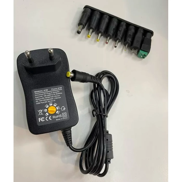 Universal Τροφοδοτικό ATC 41W Switching με 8 κεφαλές