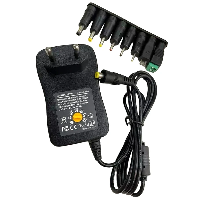 Universal Τροφοδοτικό ATC 41W Switching με 8 κεφαλές