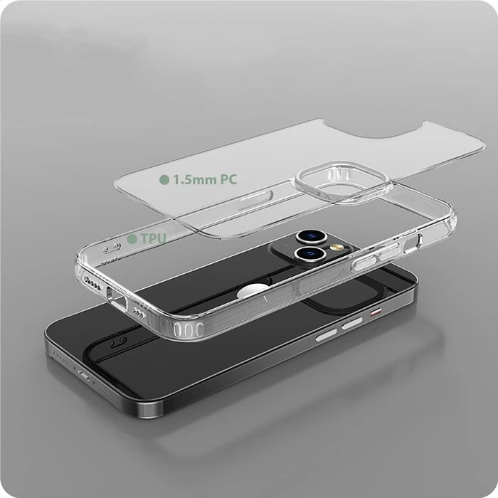 Tech-Protect Flexair Hybrid Apple iPhone 15 Clear