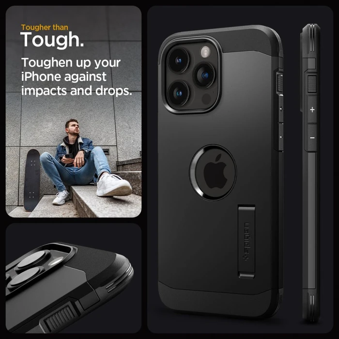 Spigen Tough Armor Mag MagSafe Apple iPhone 15 Pro Max Black