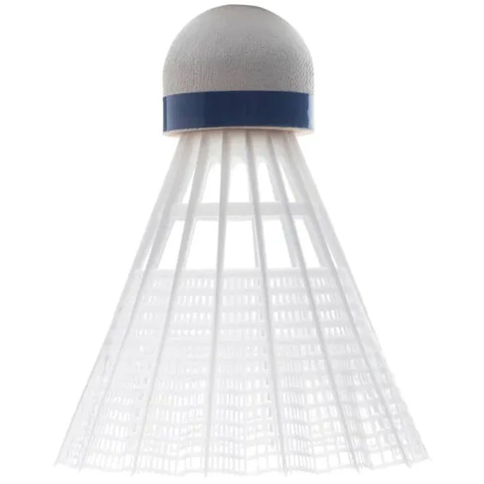 Μπαλάκια Badminton Teloon Προπόνησης Νάιλον, μεσαίας ταχύτητας (6 τμχ.)