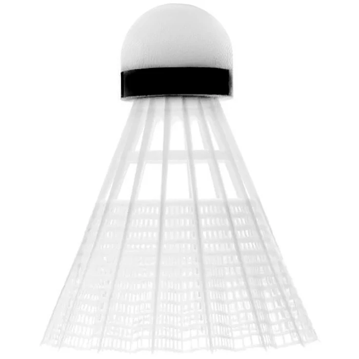Μπαλάκια Badminton Teloon Νάιλον, χαμηλής ταχύτητας (6 τμχ.)