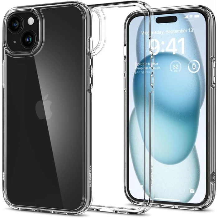 Spigen Ultra Hybrid Apple iPhone 15 Crystal Clear