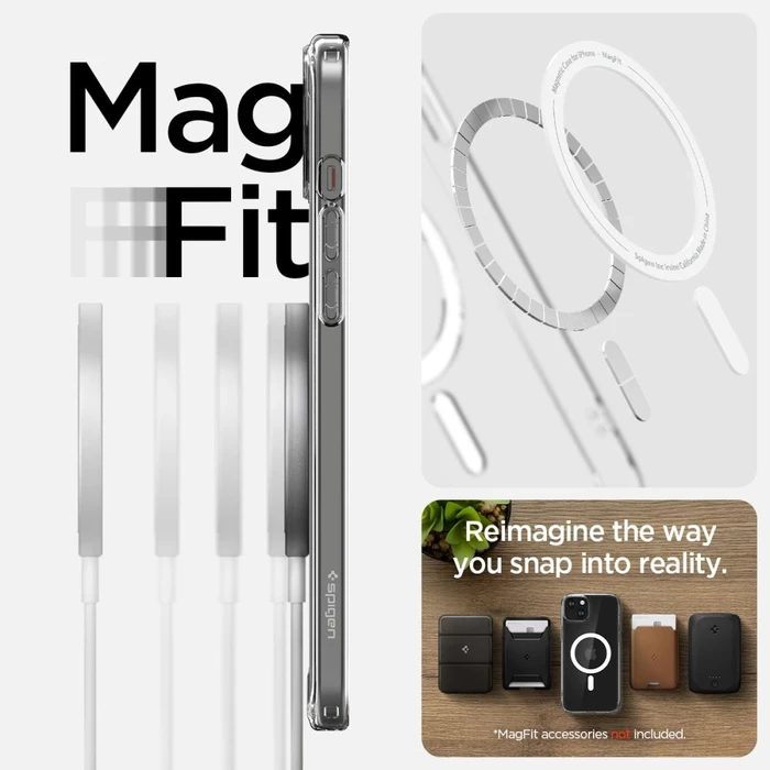 Spigen Ultra Hybrid Mag MagSafe Apple iPhone 15 White