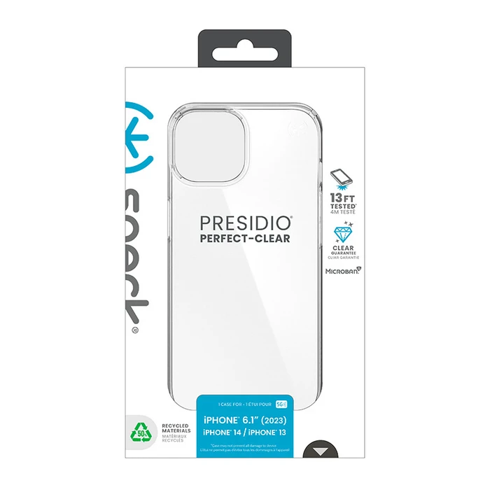 Speck Presidio Perfect-Clear Apple iPhone 15 (Clear)