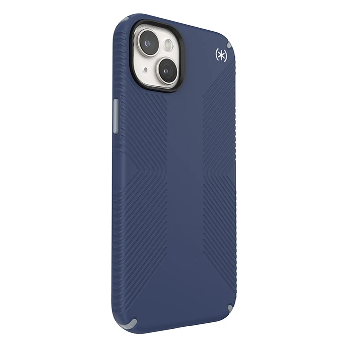 Speck Presidio2 Grip MagSafe Apple iPhone 15 Plus / 14 Plus (Coastal Blue/Dustgrey/White)