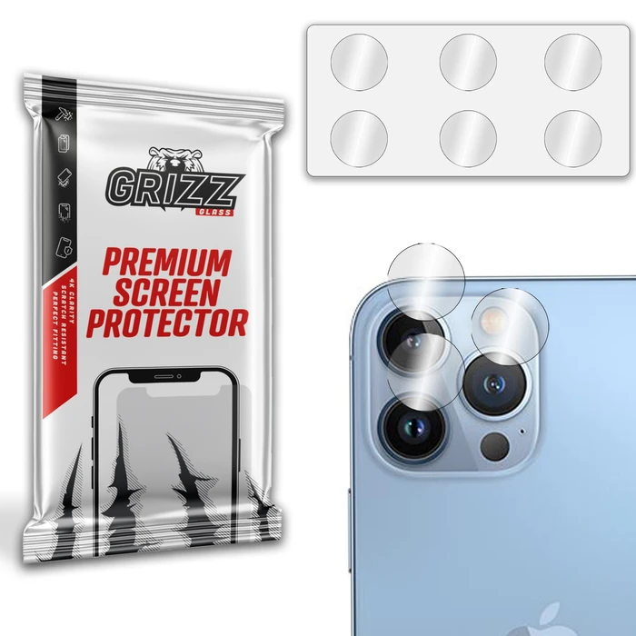 GrizzGlass HybridGlass Camera Apple iPhone 15 Pro
