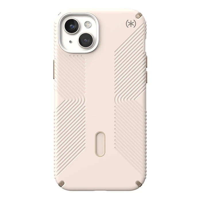 Speck Presidio2 Grip ClickLock MagSafe Apple iPhone 15 Plus / 14 Plus (Bleached Bone/Heirloom Gold/Hazel Brown)