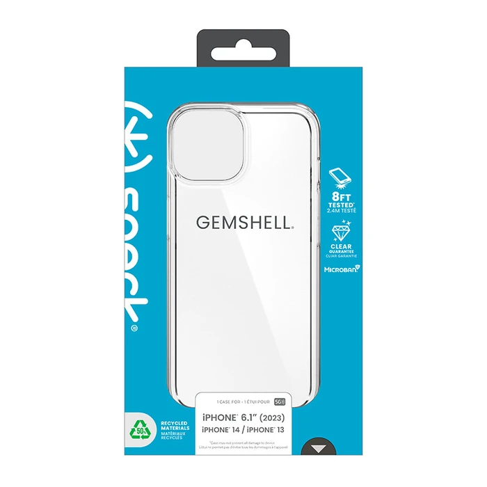 Speck Gemshell Apple iPhone 15 (Clear)