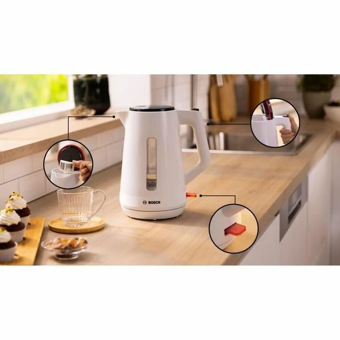 Βραστήρας Bosch TWK1M121 Λευκό 2400W 1,7 L