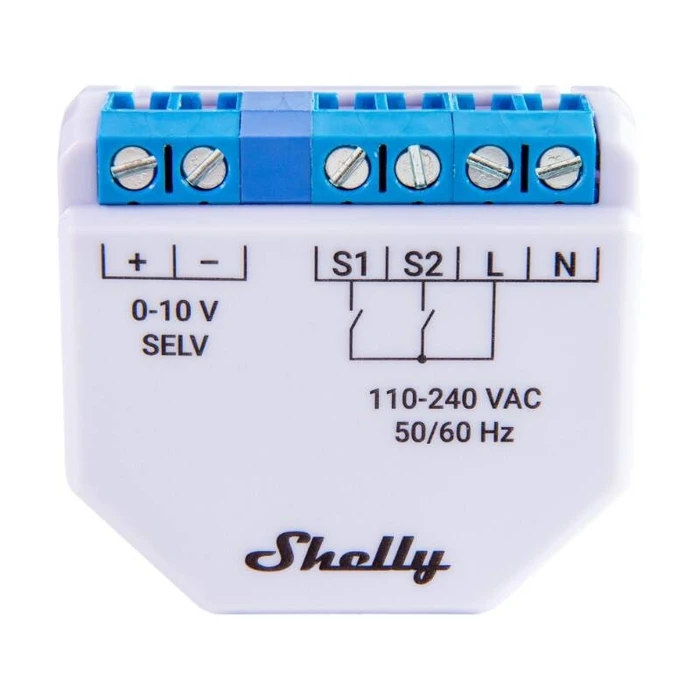 Ενδιάμεσος Διακόπτης Shelly Plus WiFi 0-10V Light Dimmer