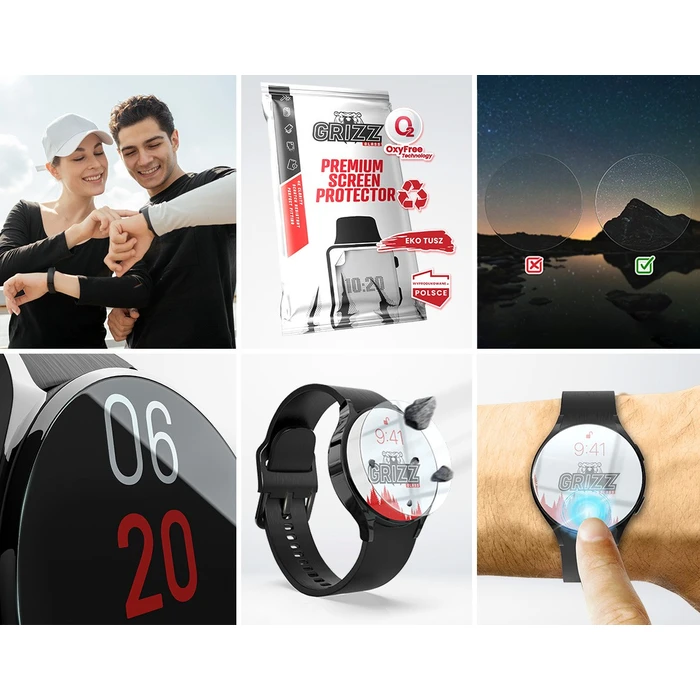 GrizzGlass HybridGlass Huawei Watch GT 4 41mm