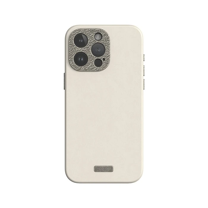 Moshi Napa MagSafe Apple iPhone 15 (Eggnog White)