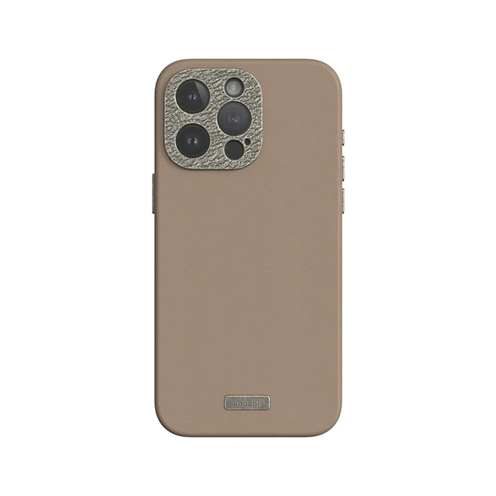 Moshi Napa MagSafe Apple iPhone 15 Plus / 14 Plus (Woodsmoke Brown)