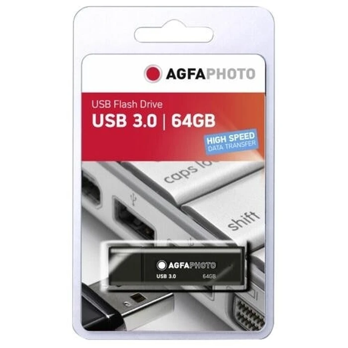 USB Flash 64GB AgfaPhoto USB 3.0 black