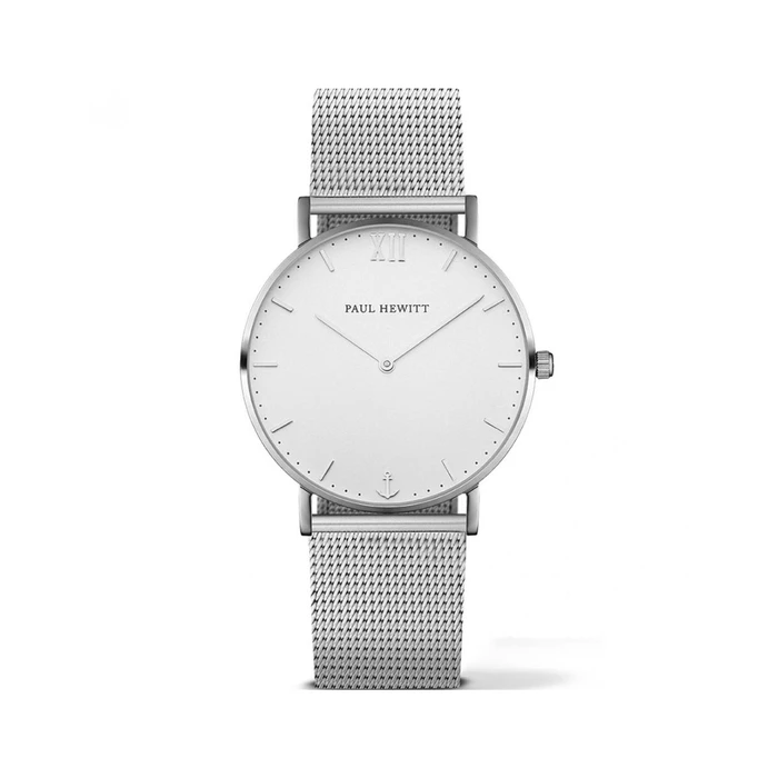 Paul Hewitt Ανδρικά Ρολόγια SA-S-ST-W-4M Ασημί 36 mm
