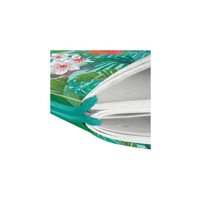 Herlitz Σημειωματάριο my.book Flex PP A4, 40 τετράγωνα + 40 γραμμωτά (Ladylike Jungle)