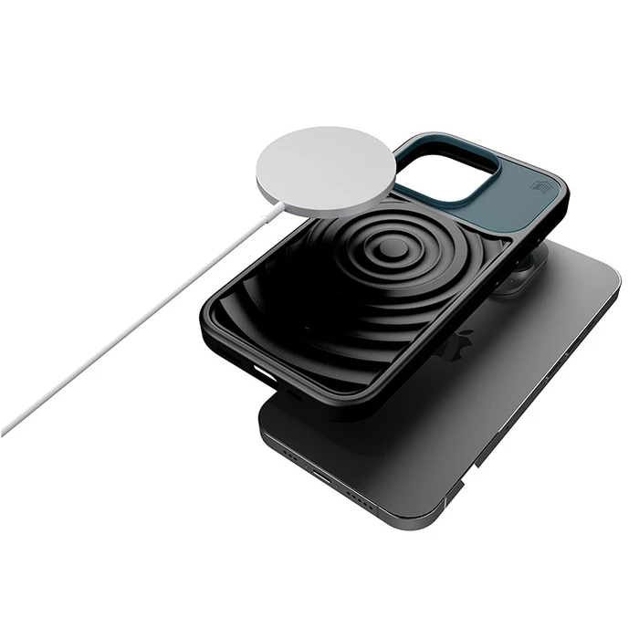 STM Reawaken Ripple MagSafe Apple iPhone 15 Pro Max (Black / Atlantic)