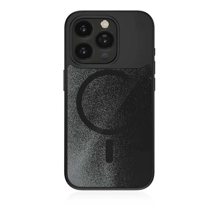 STM Relax Sand MagSafe Apple iPhone 15 (Black / Grey)