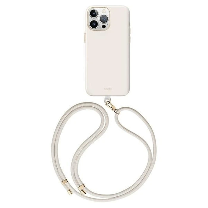 UNIQ Coehl Creme Apple iPhone 15 Pro Max Magnetic Charging ivory