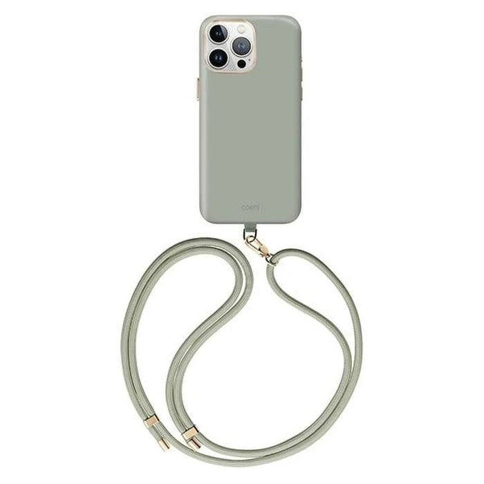 UNIQ Coehl Creme Apple iPhone 15 Pro Max Magnetic Charging soft sage