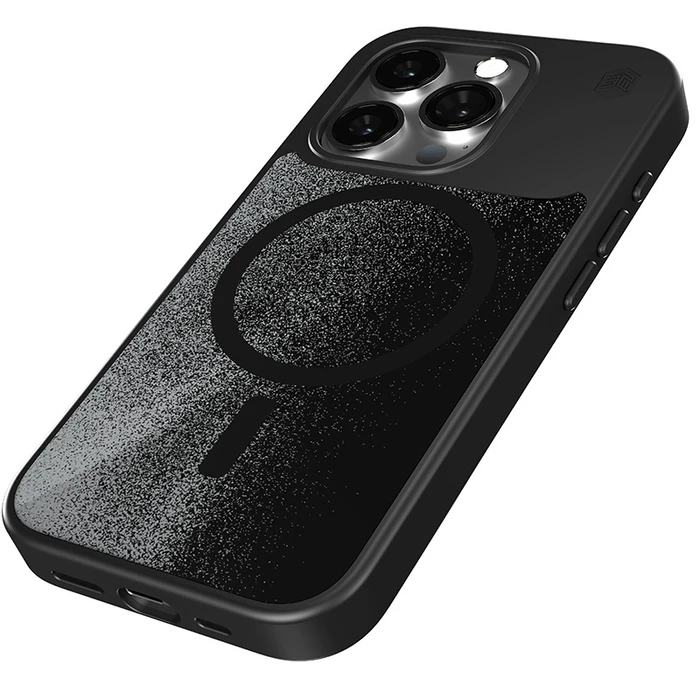 STM Relax Sand MagSafe Apple iPhone 15 Pro (Black / Grey)