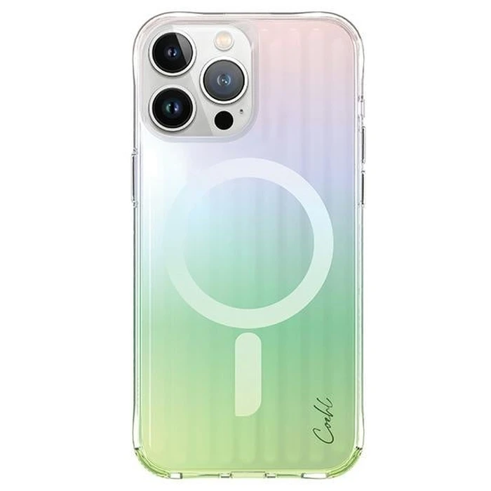 UNIQ Coehl Linear Apple iPhone 15 Pro Max Magnetic Charging opal/iridescent