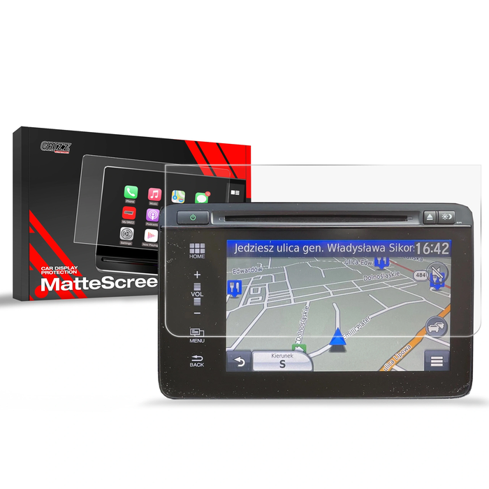 Matte GrizzGlass CarDisplay Protection Honda Jazz 4 7" (2017-2020)