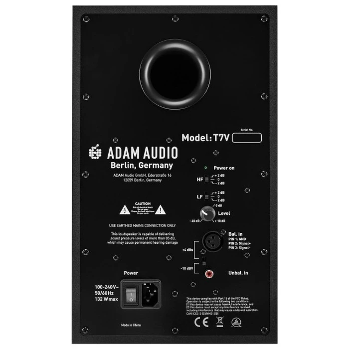 ADAM Audio T7V 7" 2-way Active Studio Monitor