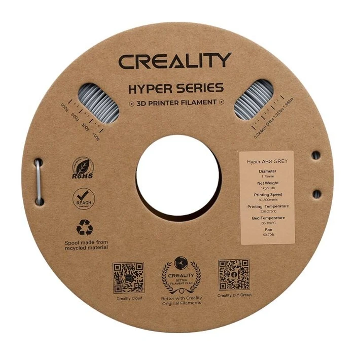3D Printer Filament Hyper ABS Creality (Grey)