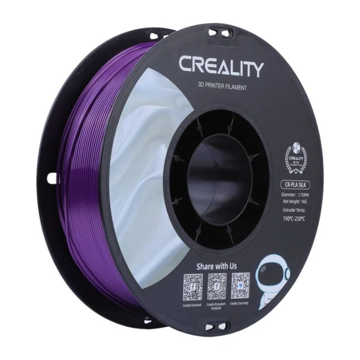 3D Printer Filament CR-Silk PLA Creality (Purple)