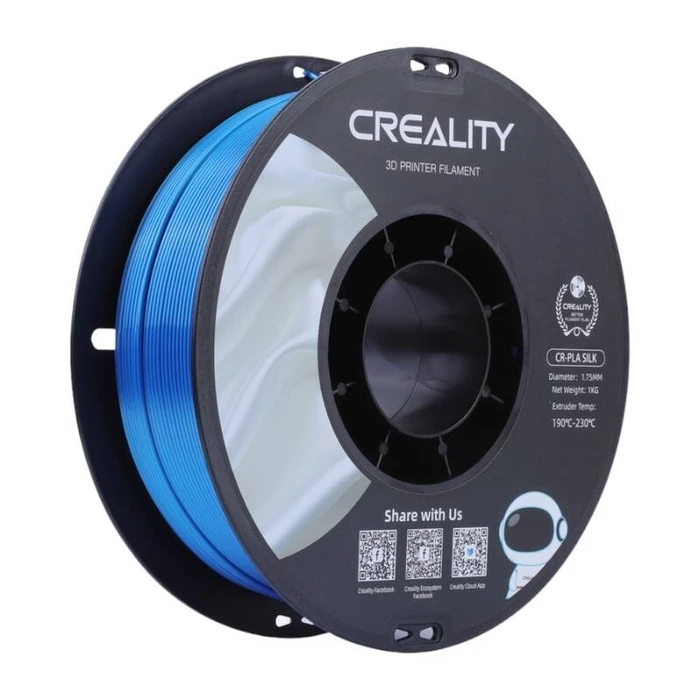 3D Printer Filament CR-Silk PLA Creality (Blue)