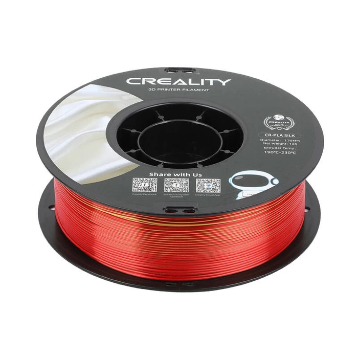 3D Printer Filament CR-Silk PLA Creality (Golden-red)