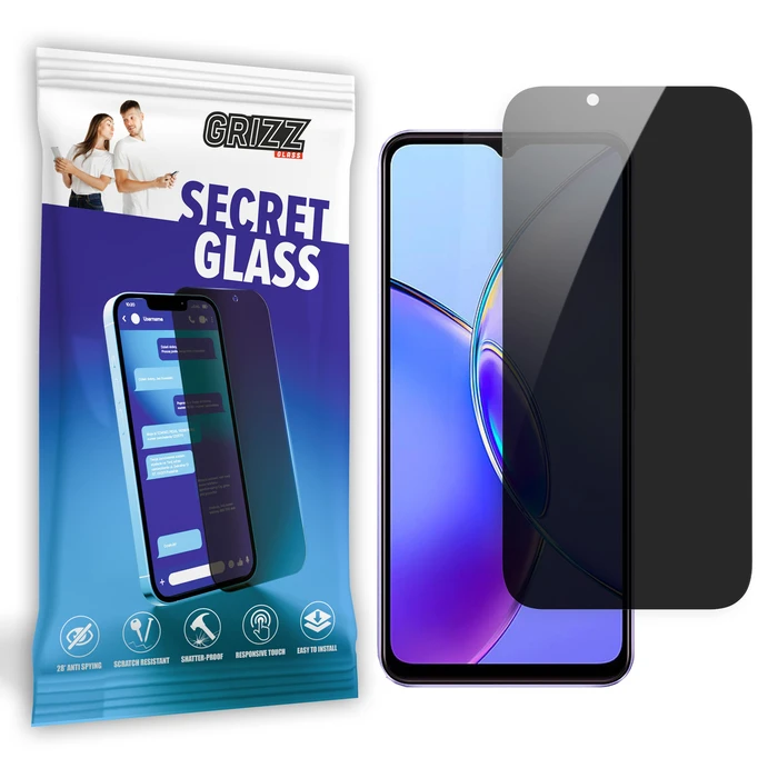 GrizzGlass Matte SecretGlass Vivo Y17s