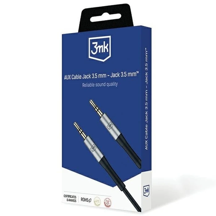 3MK AUX cable jack 3.5mm / jack 3.5mm 1m
