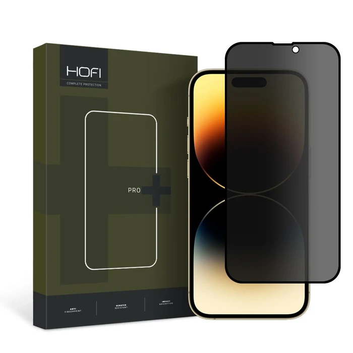 Hofi Anti Spy Glass Pro+ Apple iPhone 15 Privacy
