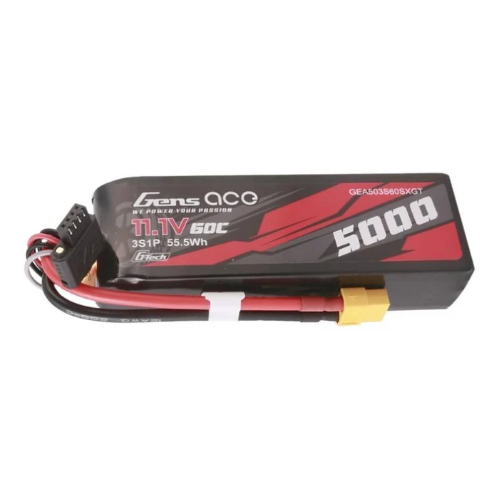 Gens Ace G-tech Μπαταρία Li-Po 11.1V 5000mAh 60C 3S XT60 (GEA503S60X6GT)