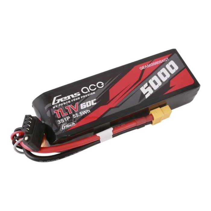 Gens Ace G-tech Μπαταρία Li-Po 11.1V 5000mAh 60C 3S XT60 GEA503S60SXGT