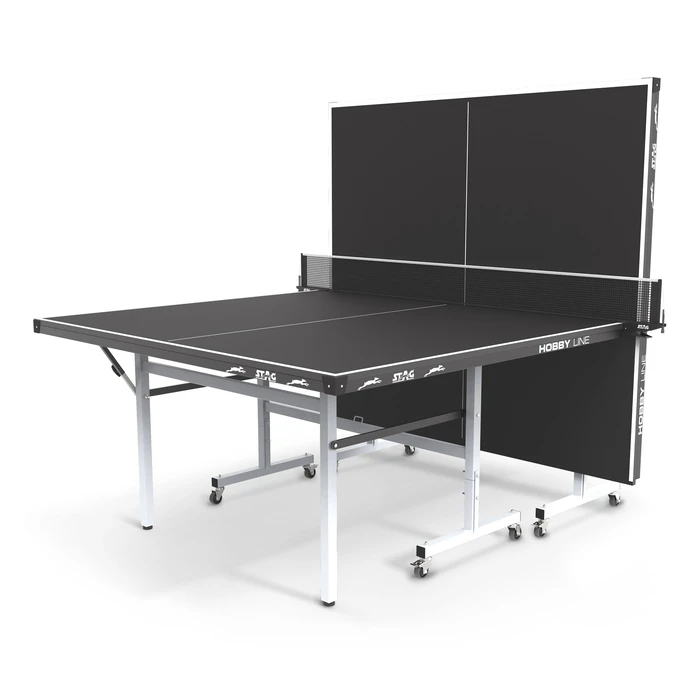 Τραπέζι Ping Pong Εσωτερικού Χώρου Stag Hobby 19mm Μαύρο