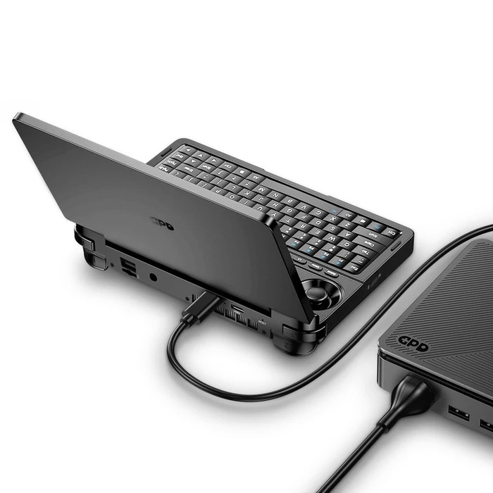Laptops GPD Win Mini HX370 Ryzen AI 9 HX 370 7 FHD Touchscreen 120Hz 32GB 2TB Black Windows 11