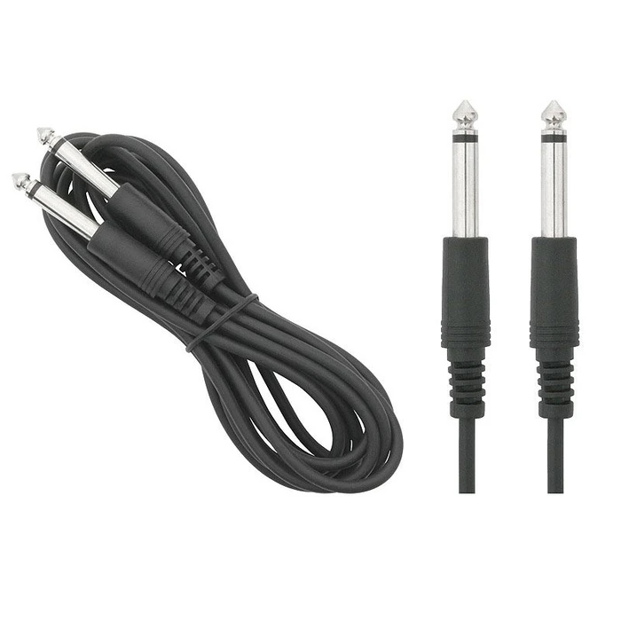 6.3mm Mono Cable (6.3mm male to 6.3mm male) - 1 m