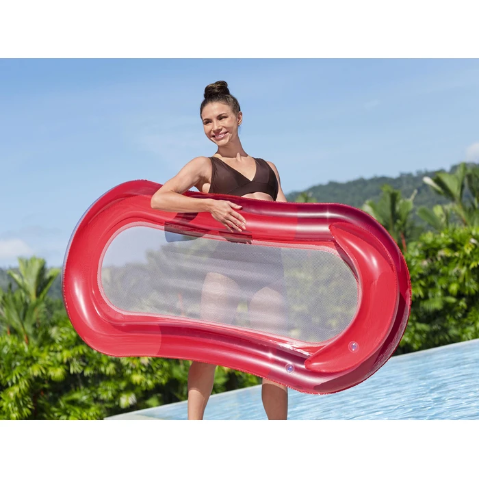 Bestway Φουσκωτό Στρώμα Θαλάσσης Κόκκινο 160x84cm 43103
