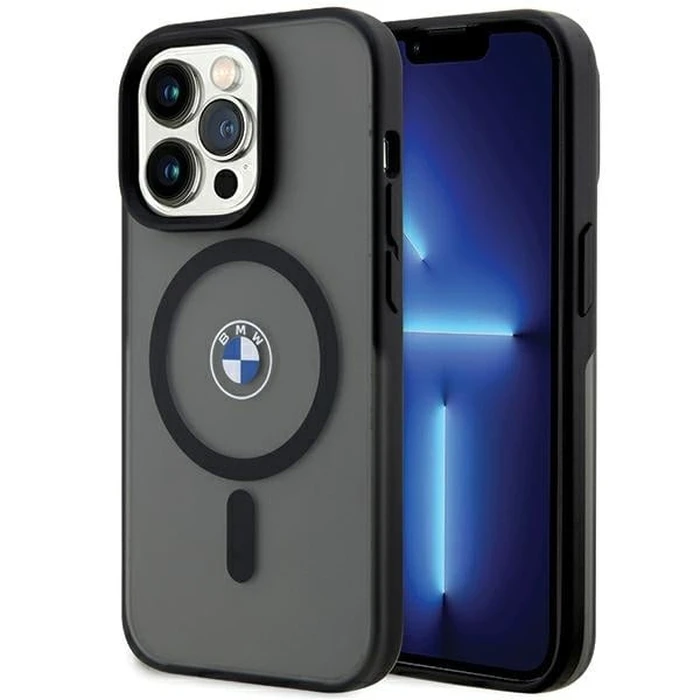 BMW BMHMP15LDSLK Apple iPhone 15 Pro hardcase IML Signature MagSafe black
