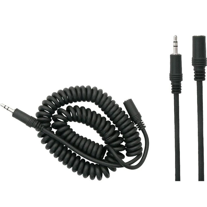 Καλώδιο Ήχου Προέκταση Spiral 3.5mm-3.5mm Stereo 5m